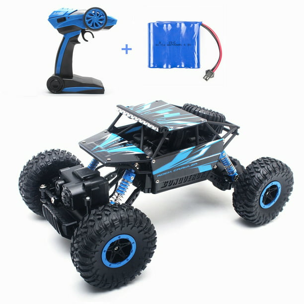 RC Cars Racing Car Blue Off-Road Vehicle 2.4G Remote Control Crawler Electric